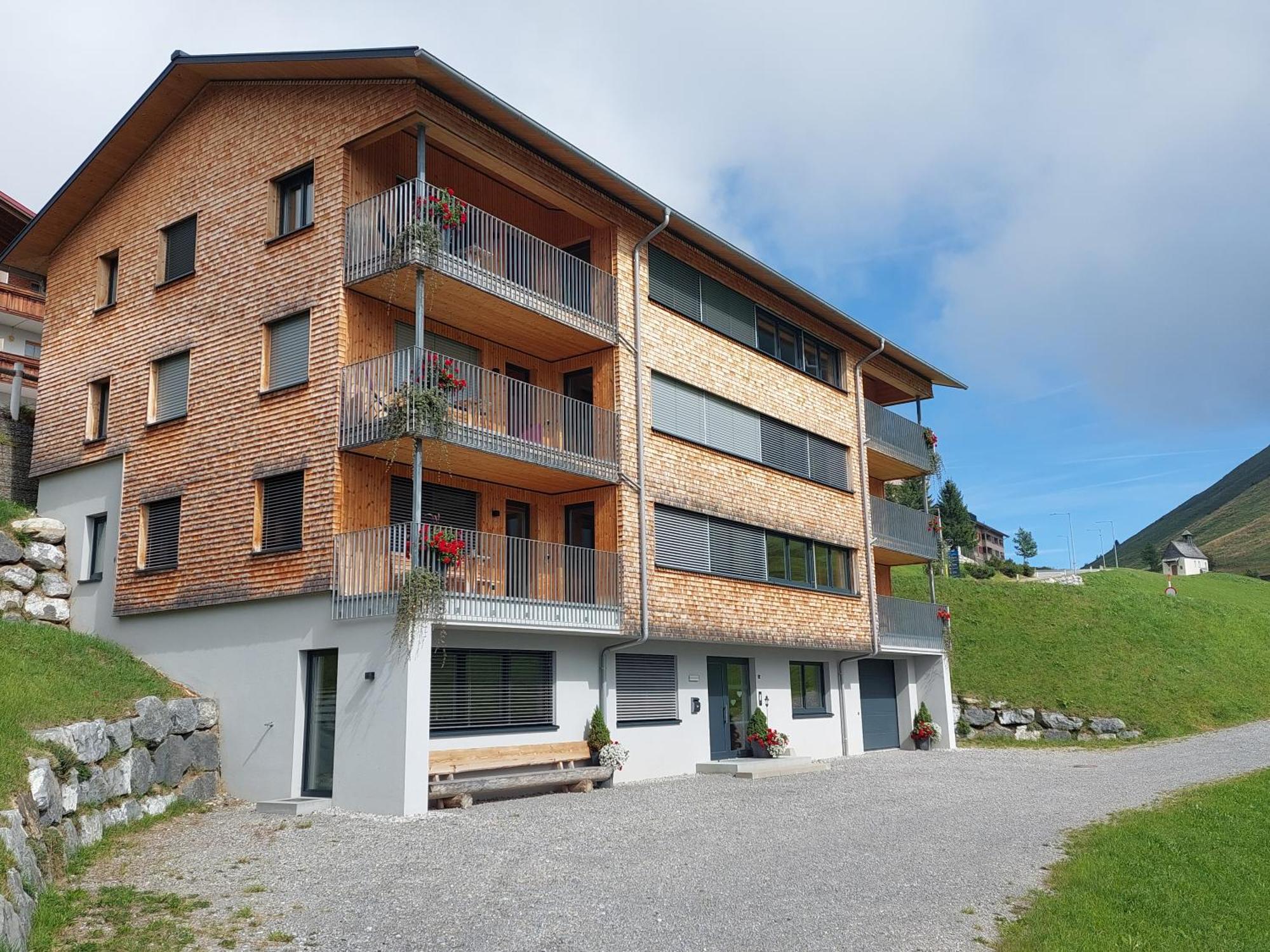 Alpenpanorama Konzett Apartment ฟาสชินา ภายนอก รูปภาพ